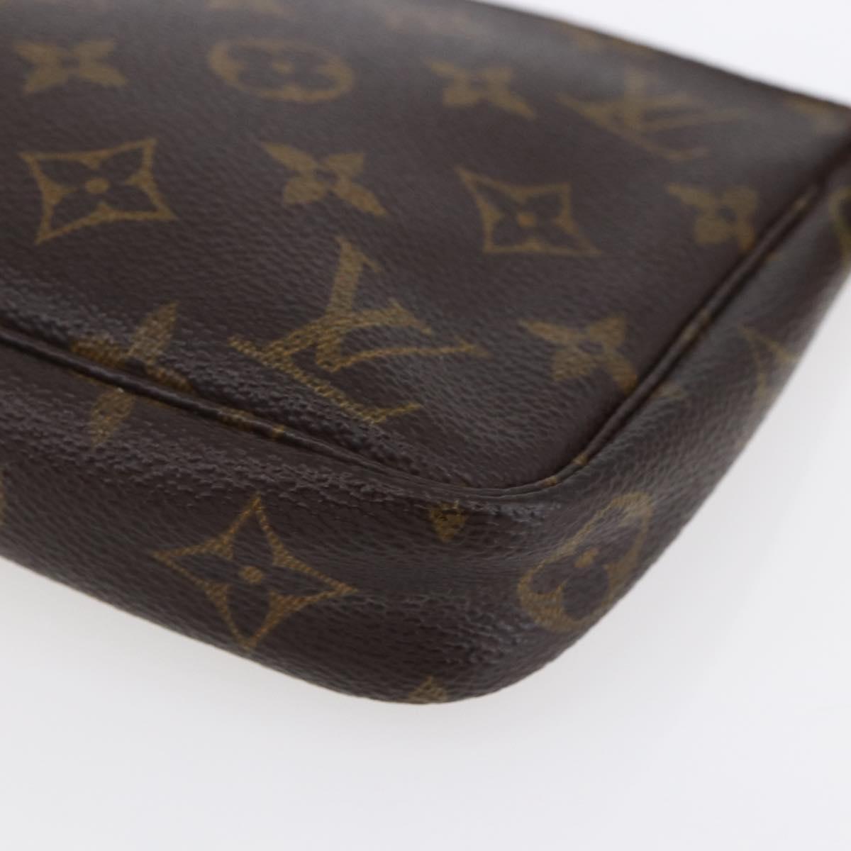 LOUIS VUITTON Monogram Pochette Accessoires Pouch M51980 LV Auth 154874