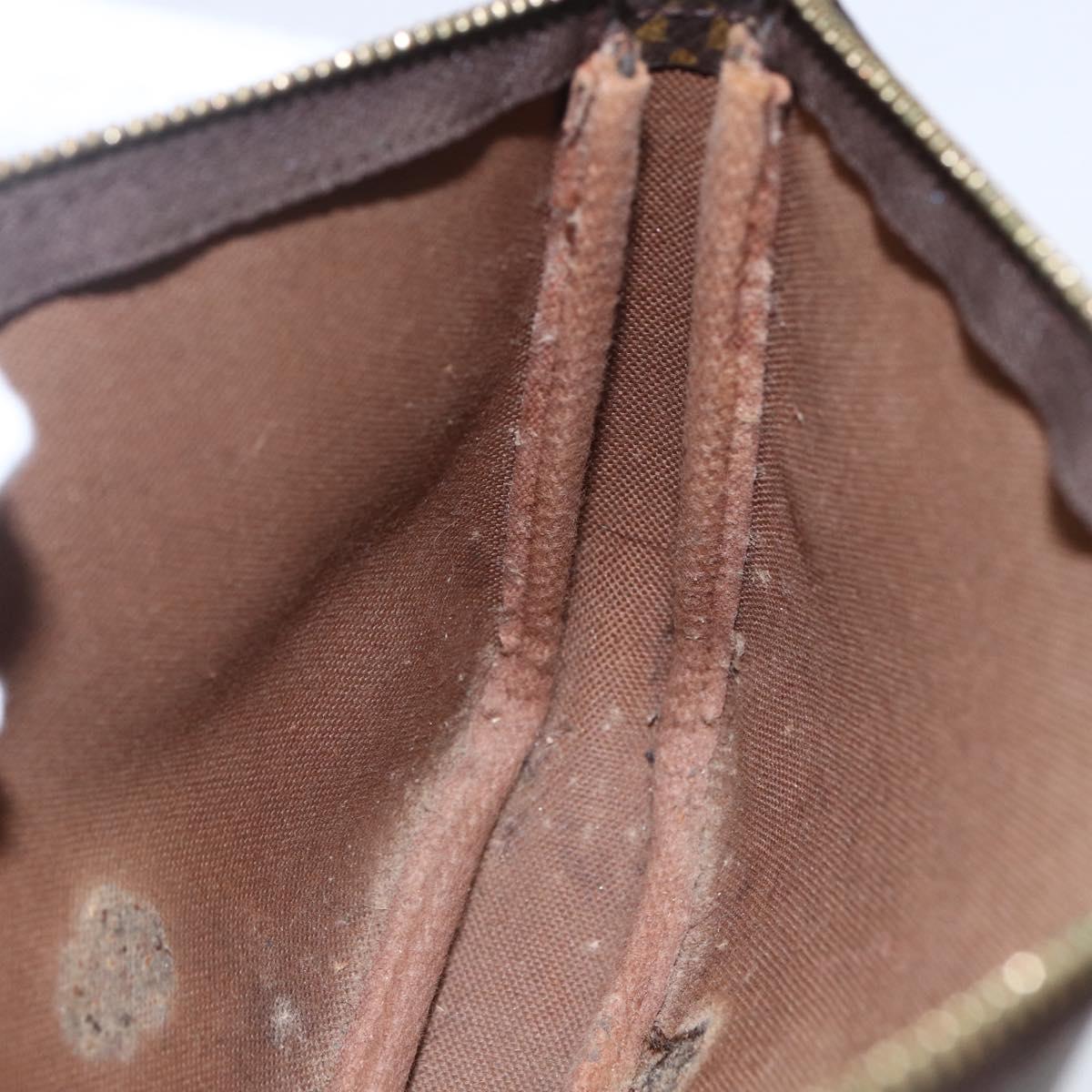 LOUIS VUITTON Monogram Pochette Accessoires Pouch M51980 LV Auth 154874