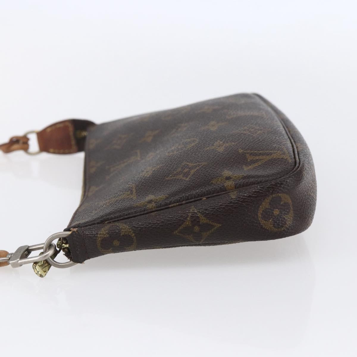 LOUIS VUITTON Monogram Pochette Accessoires Pouch M51980 LV Auth 154874