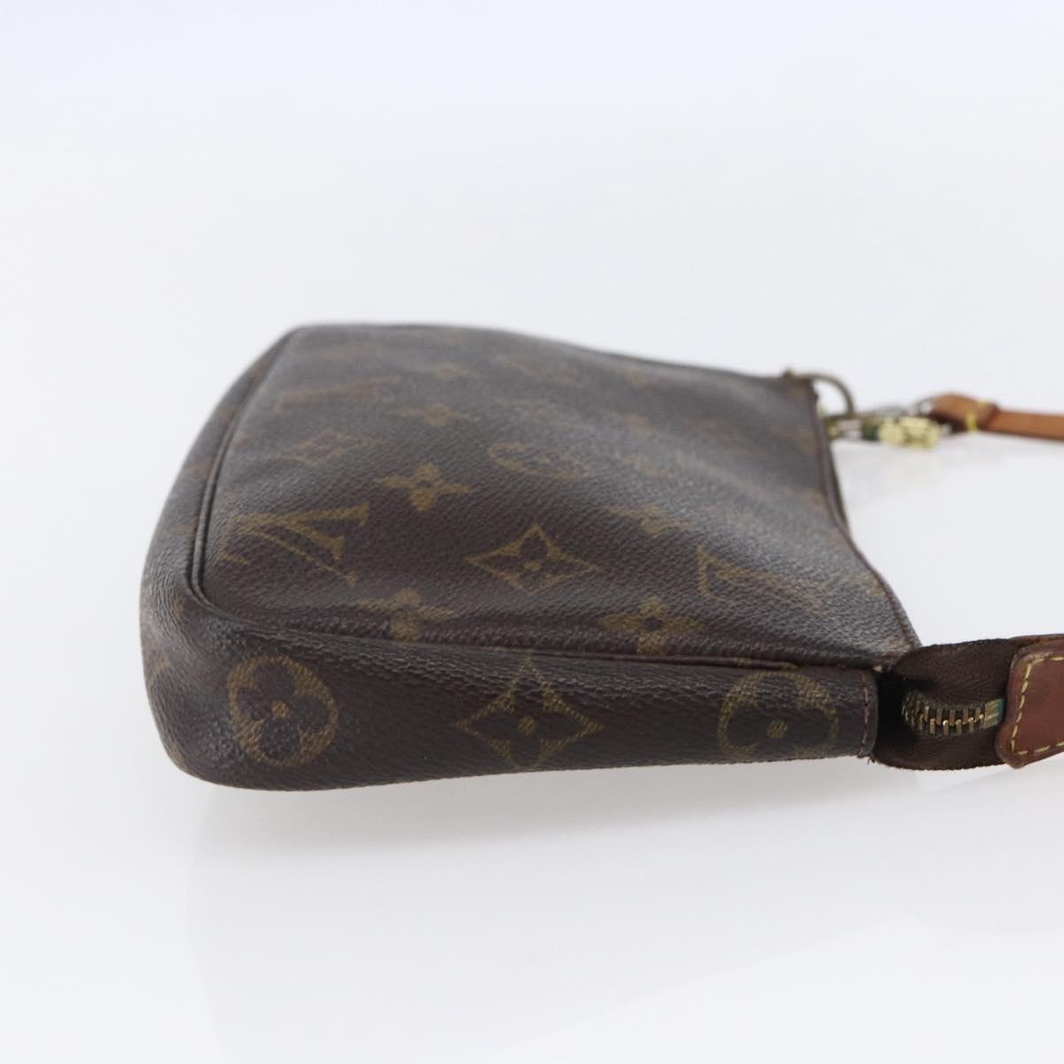 LOUIS VUITTON Monogram Pochette Accessoires Pouch M51980 LV Auth 154874