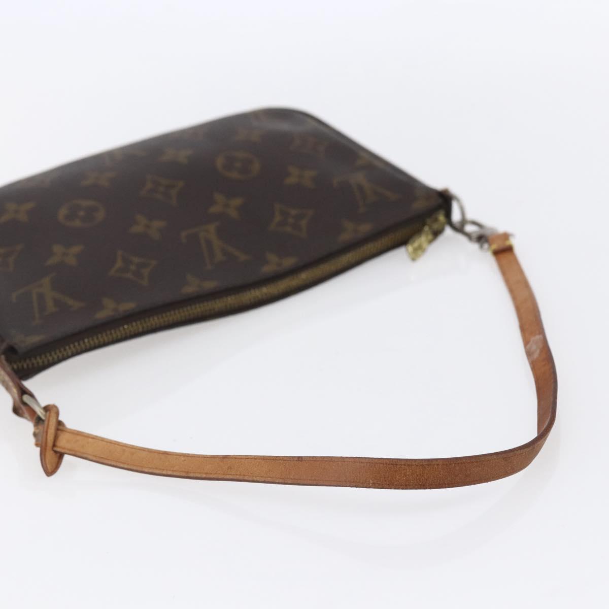 LOUIS VUITTON Monogram Pochette Accessoires Pouch M51980 LV Auth 154874
