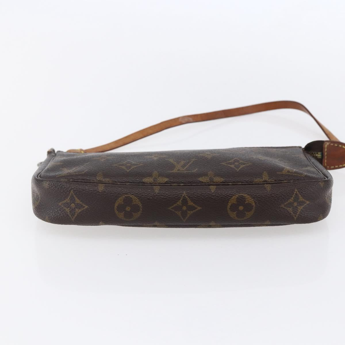 LOUIS VUITTON Monogram Pochette Accessoires Pouch M51980 LV Auth 154874