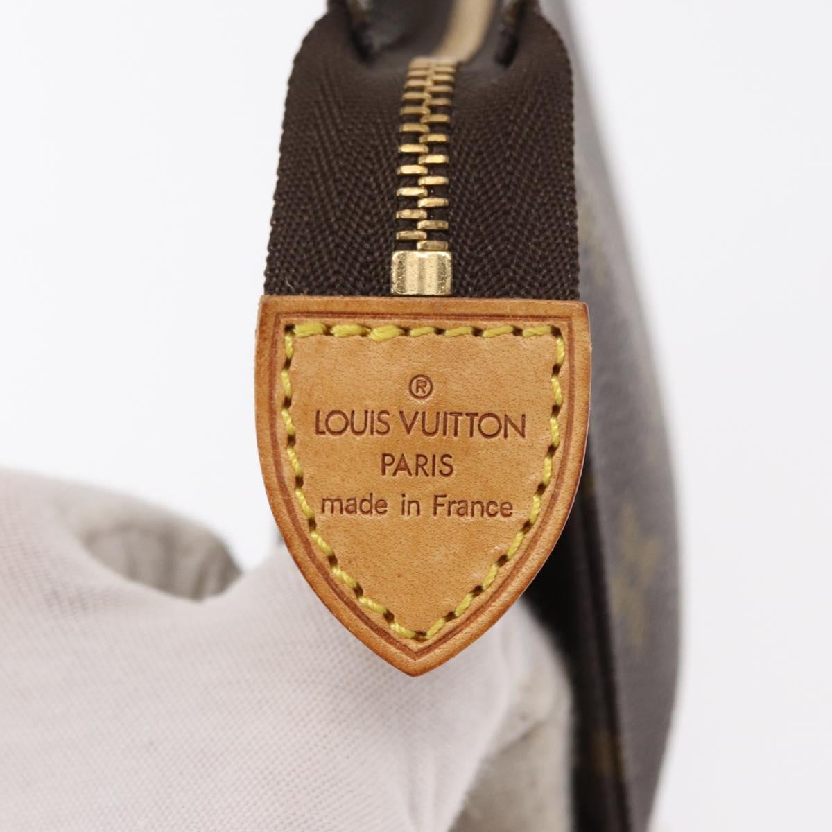 LOUIS VUITTON Monogram Poche Toilette 15 Pouch M47546 LV Auth 154877