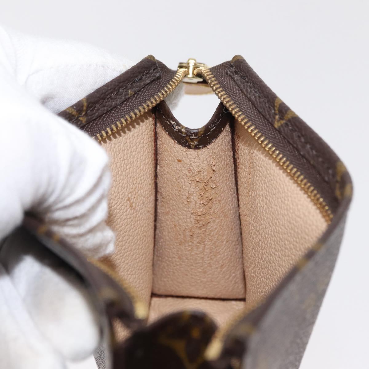 LOUIS VUITTON Monogram Poche Toilette 15 Pouch M47546 LV Auth 154877