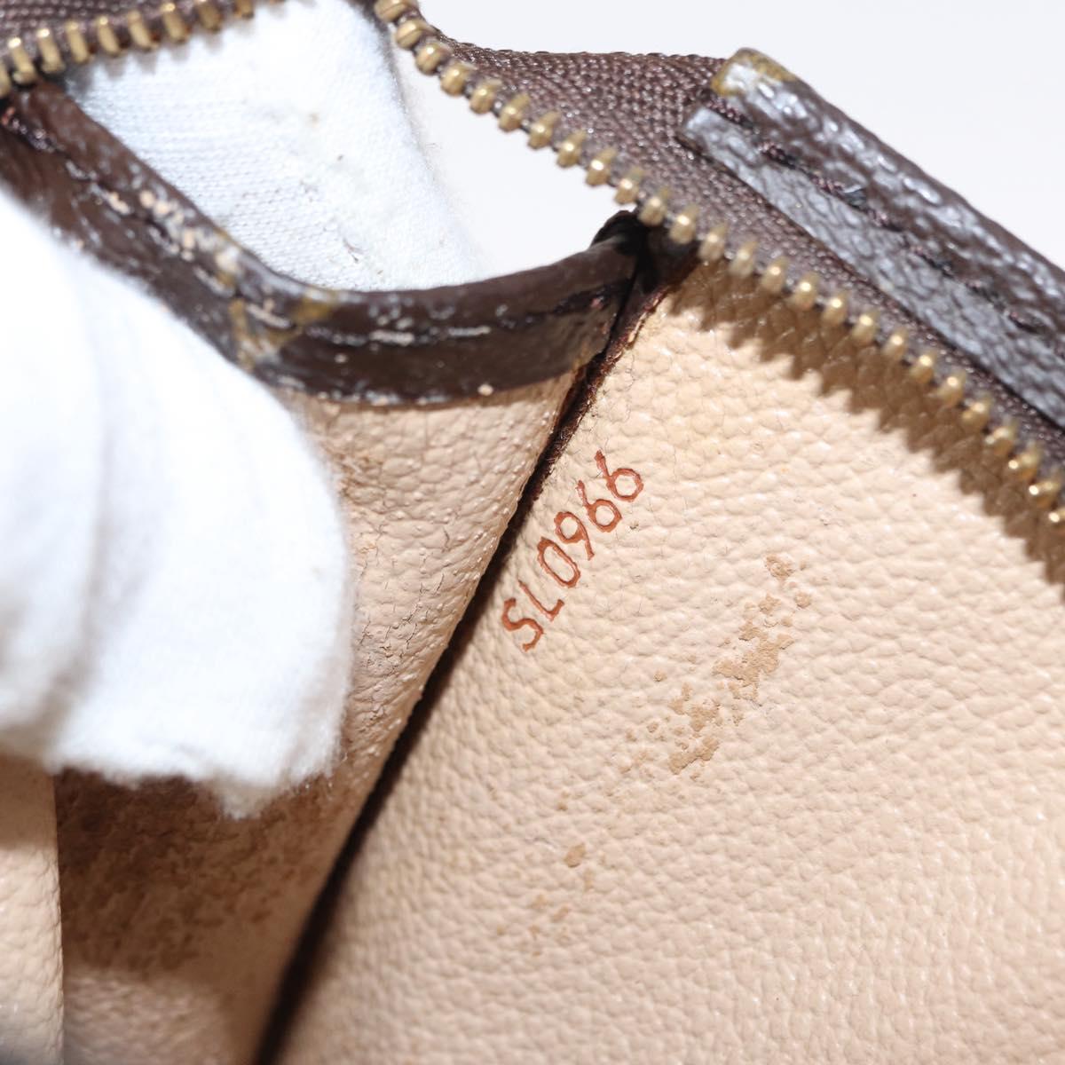 LOUIS VUITTON Monogram Poche Toilette 15 Pouch M47546 LV Auth 154877