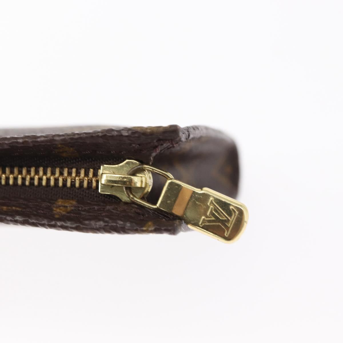 LOUIS VUITTON Monogram Bucket PM Accessory Pouch LV Auth 154881