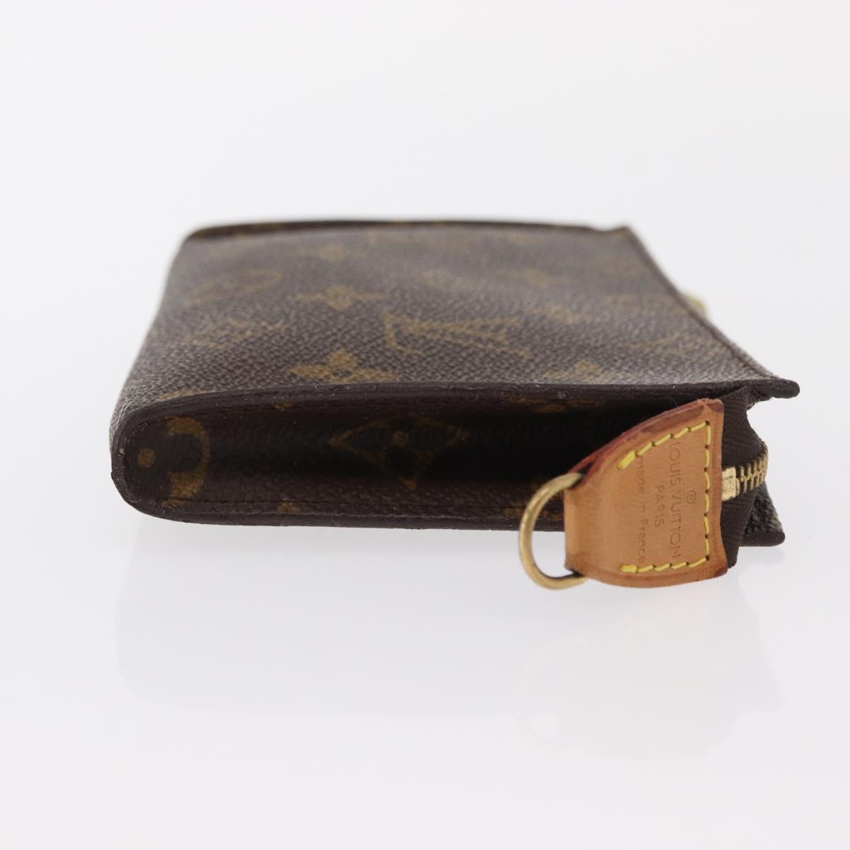 LOUIS VUITTON Monogram Bucket PM Accessory Pouch LV Auth 154881