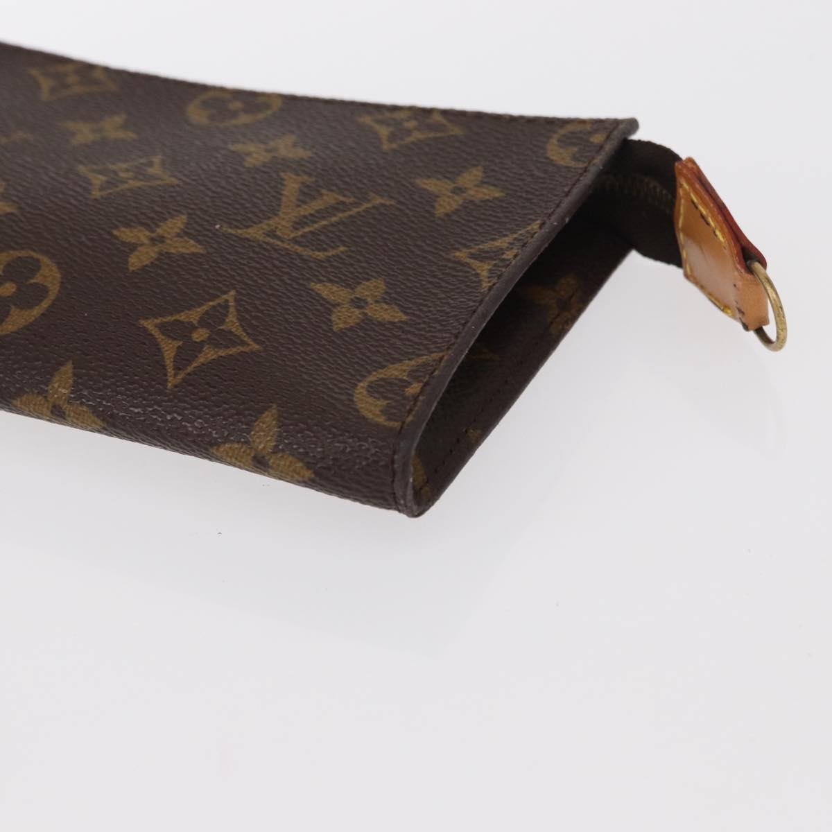 LOUIS VUITTON Monogram Bucket PM Accessory Pouch LV Auth 154881