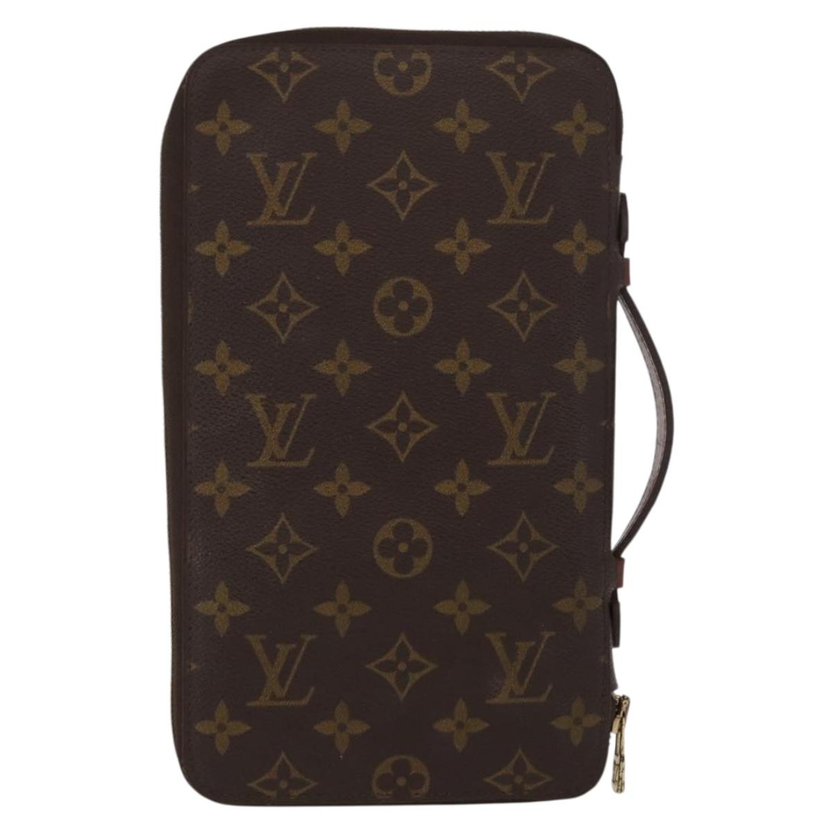 LOUIS VUITTON Monogram Poche Escapade Travel Case M60113 LV Auth 154882