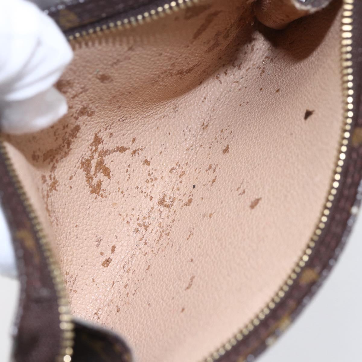 LOUIS VUITTON Monogram Bucket PM Accessory Pouch LV Auth 154884