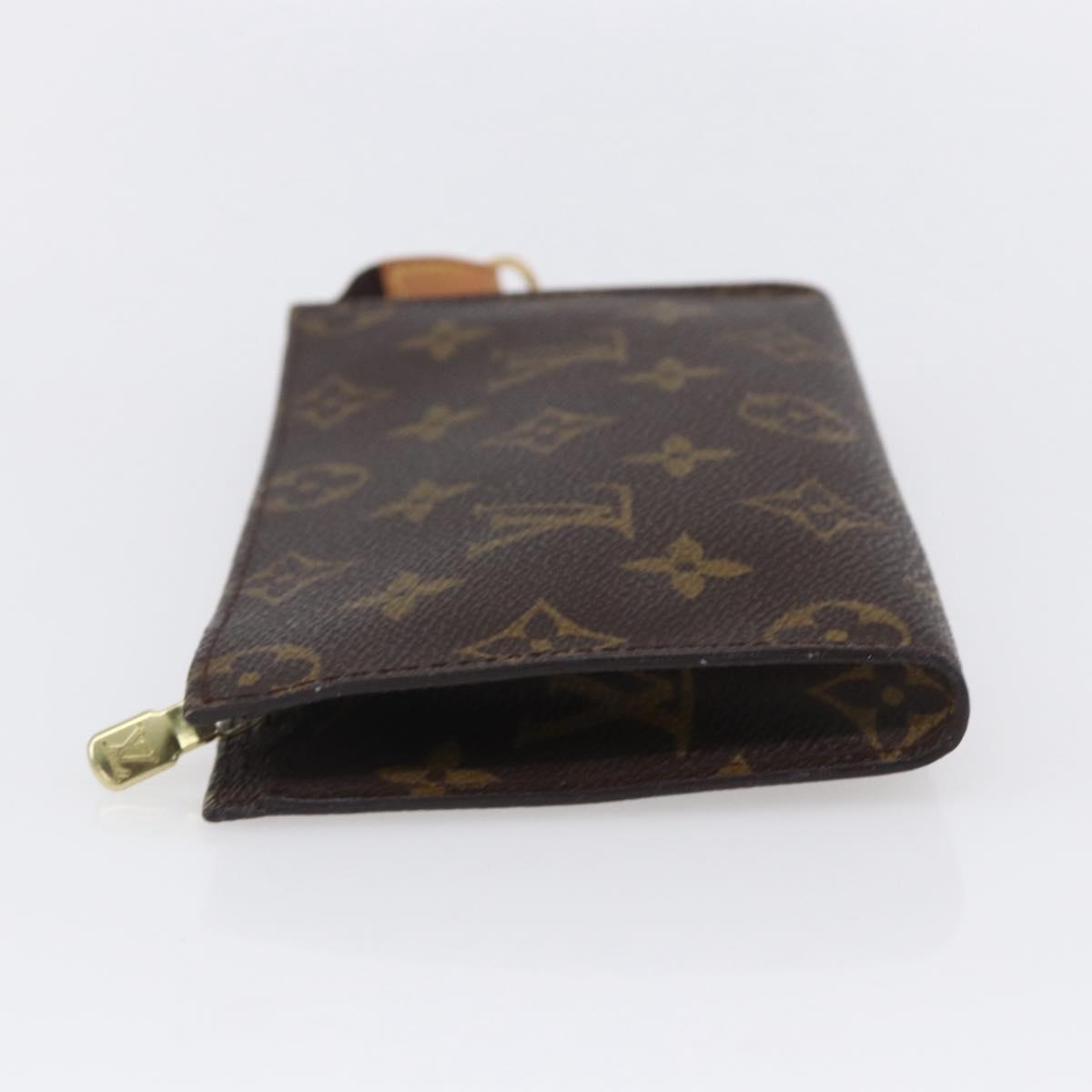 LOUIS VUITTON Monogram Bucket PM Accessory Pouch LV Auth 154884