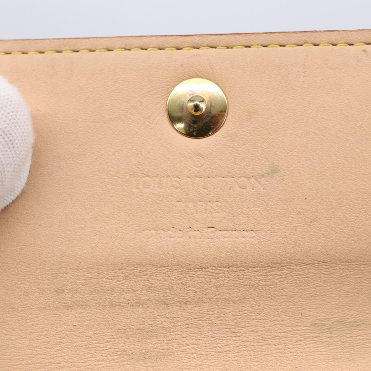 LOUIS VUITTON Monogram Multicolor Multicles 4 Key Case White M93731 Auth 154888