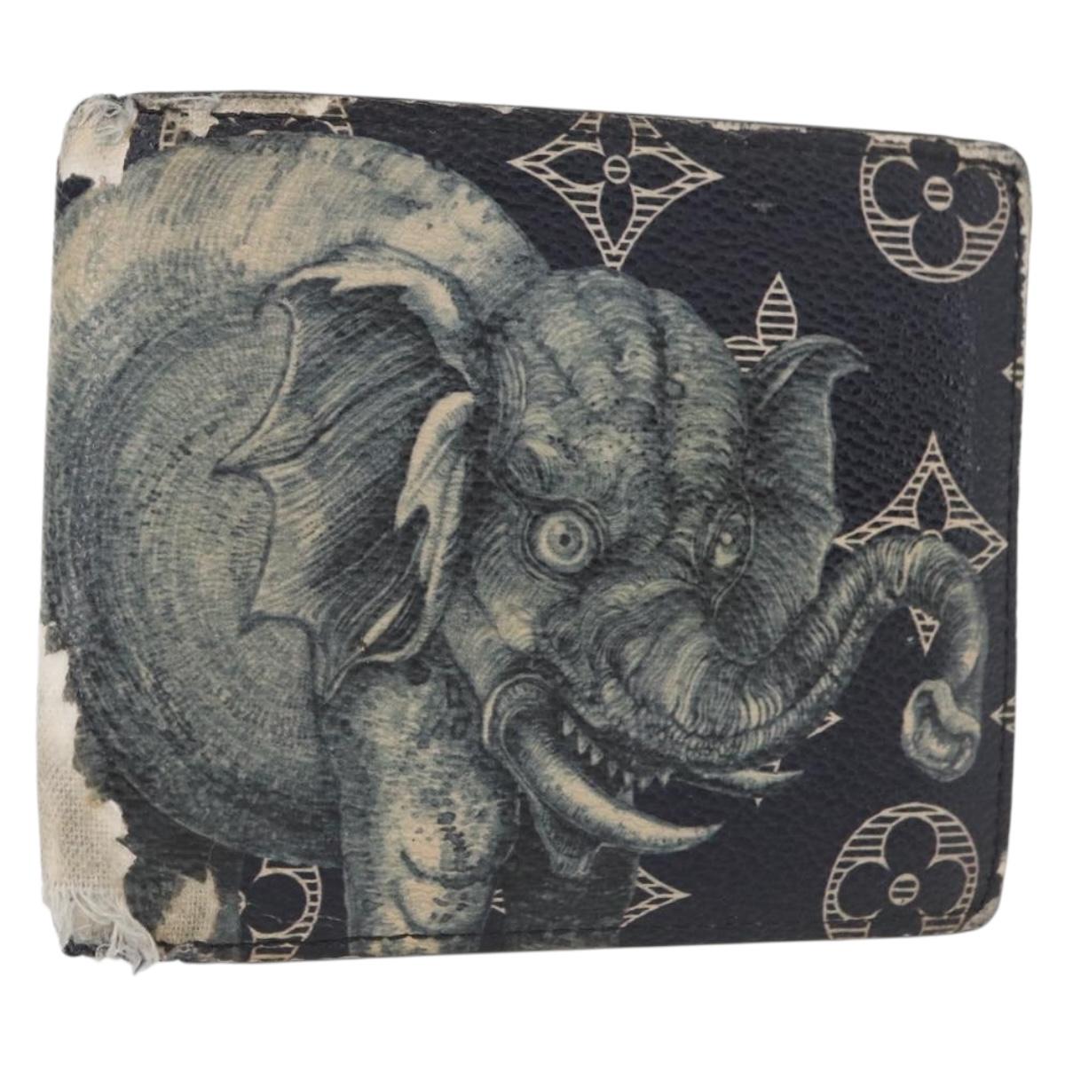 LOUIS VUITTON Monogram Savanna Porte Feuille Marco Wallet M66467 LV Auth 154892