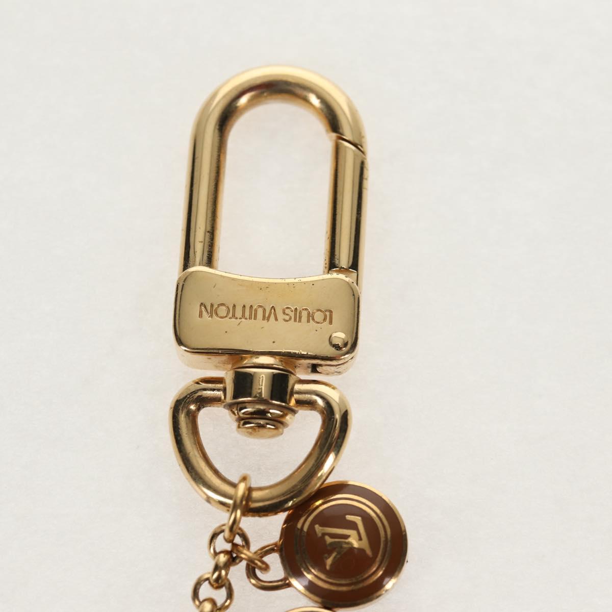 LOUIS VUITTON Porte Cles Chainne Pastille Key Holder Metal M65386 Auth 154895M
