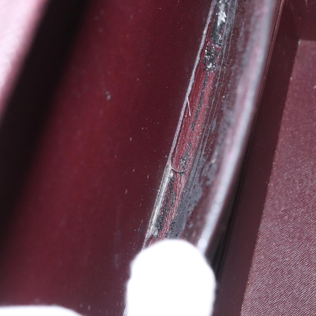 LOUIS VUITTON Taiga President Briefcase Acajou LV Auth 154896