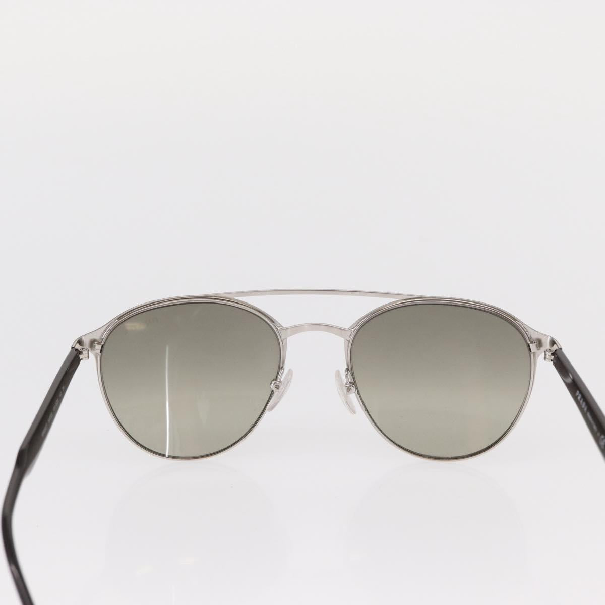 PRADA Sunglasses metal Brown SPR62T Auth 154897
