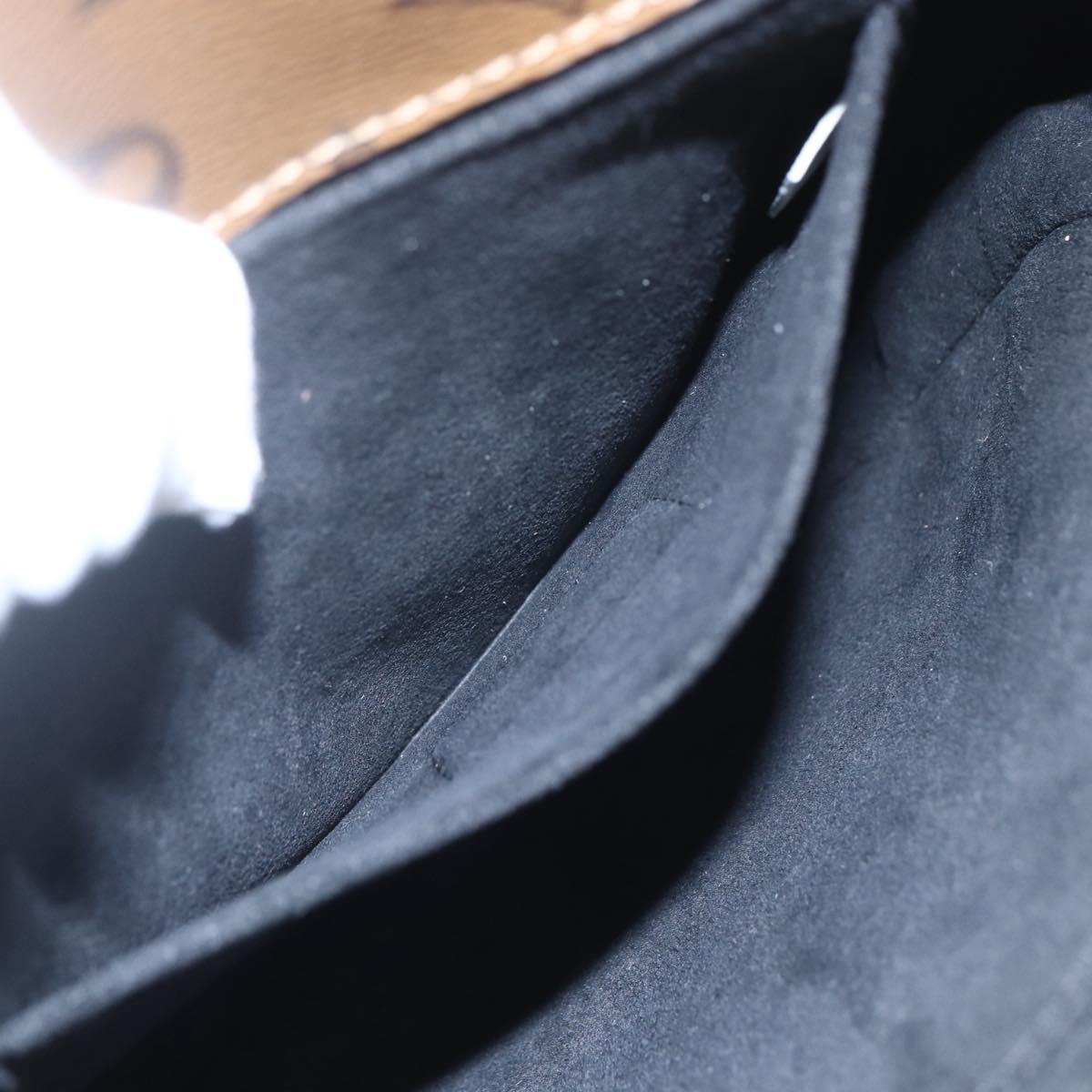 LOUIS VUITTON Monogram Reverse Shanty Lock Shoulder Bag M43645 LV Auth 154914SM