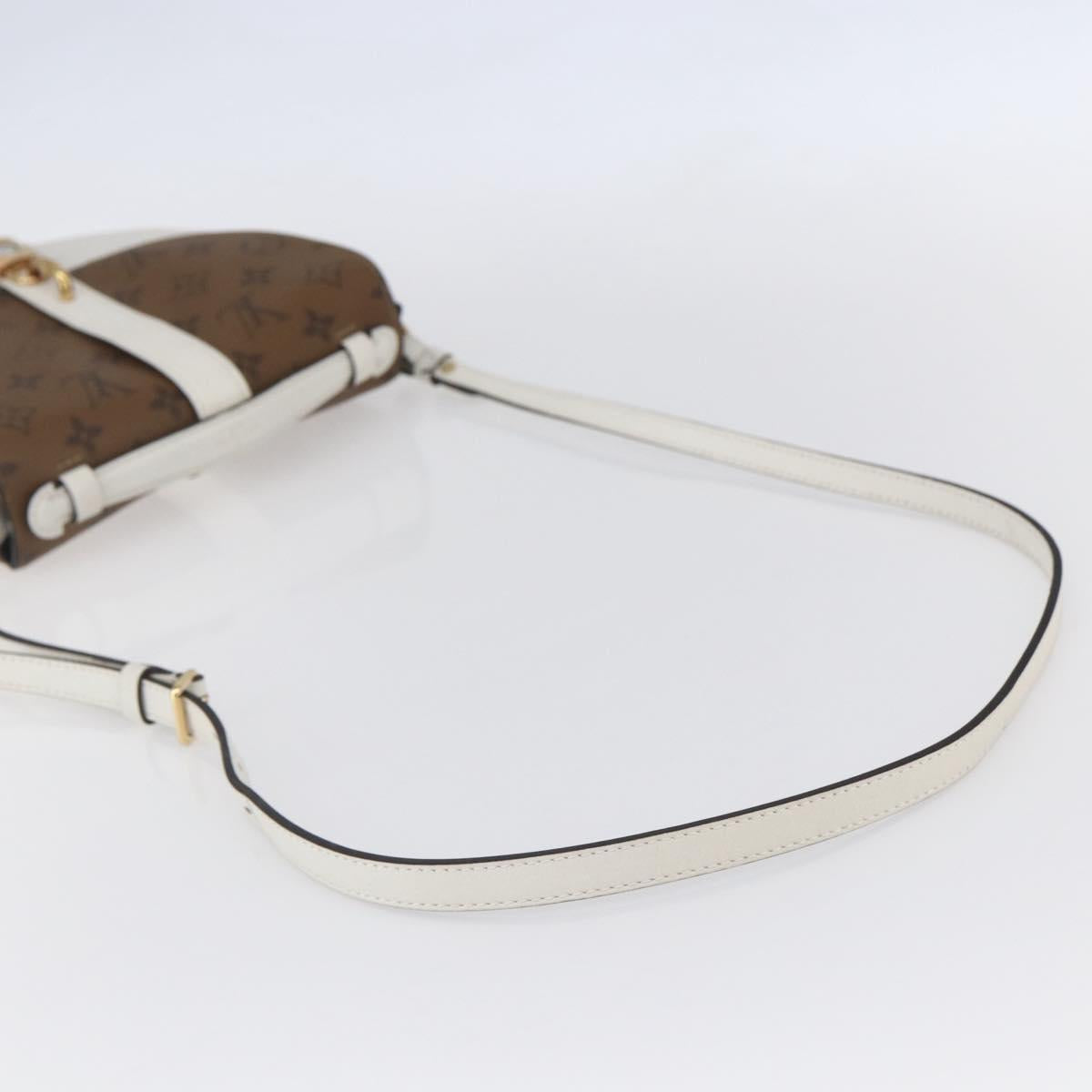 LOUIS VUITTON Monogram Reverse Shanty Lock Shoulder Bag M43645 LV Auth 154914SM