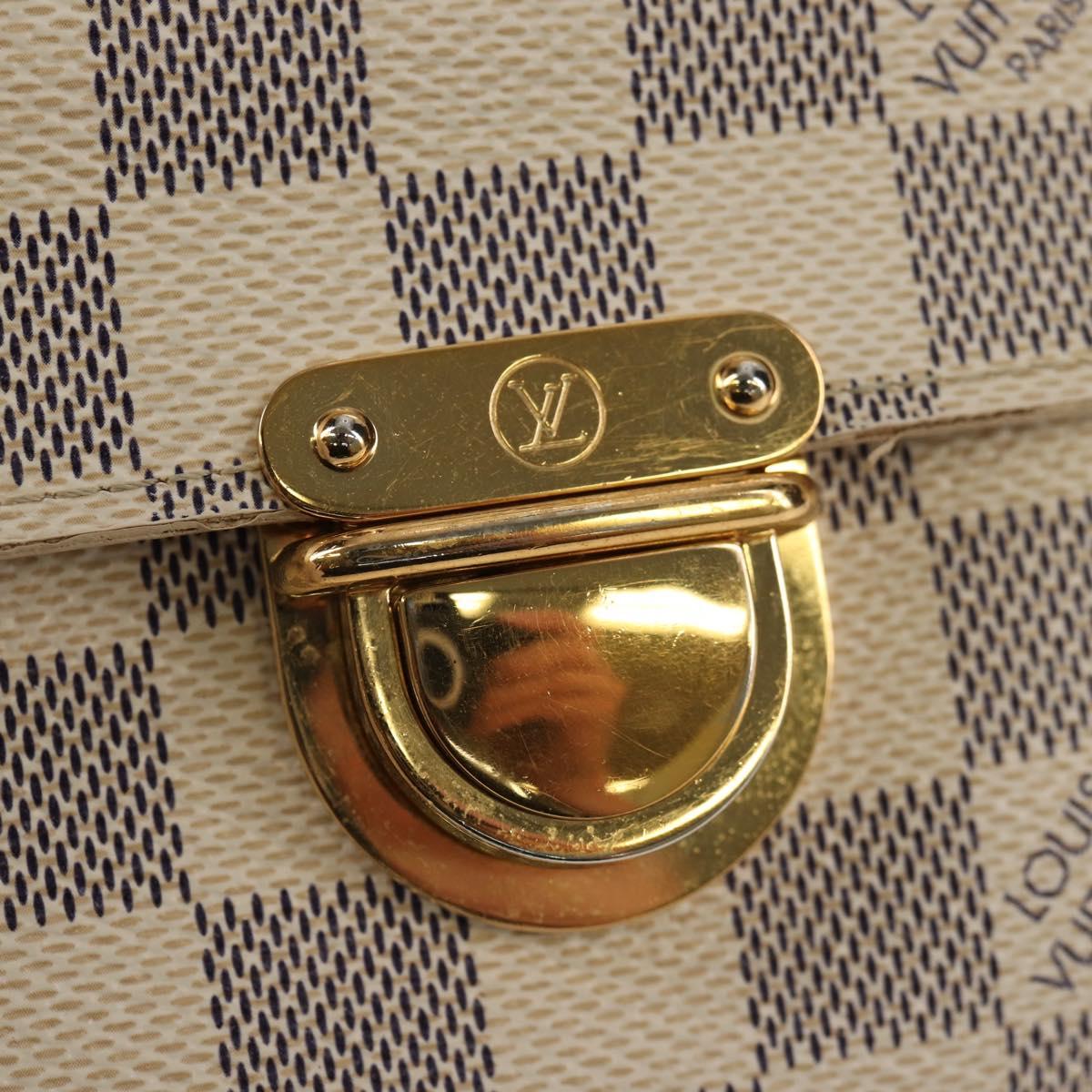 LOUIS VUITTON Damier Azur Portefeuille Koala Trifold Wallet N60013 Auth 154940V