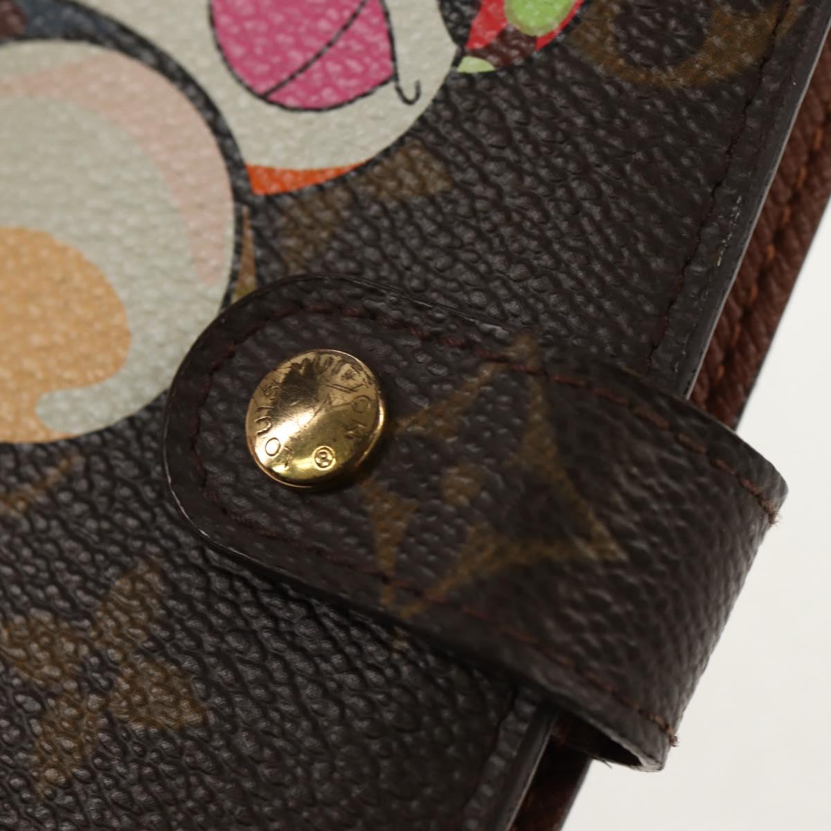 LOUIS VUITTON Monogram Panda Agenda PM Day Planner Cover R20011 LV Auth 154941V