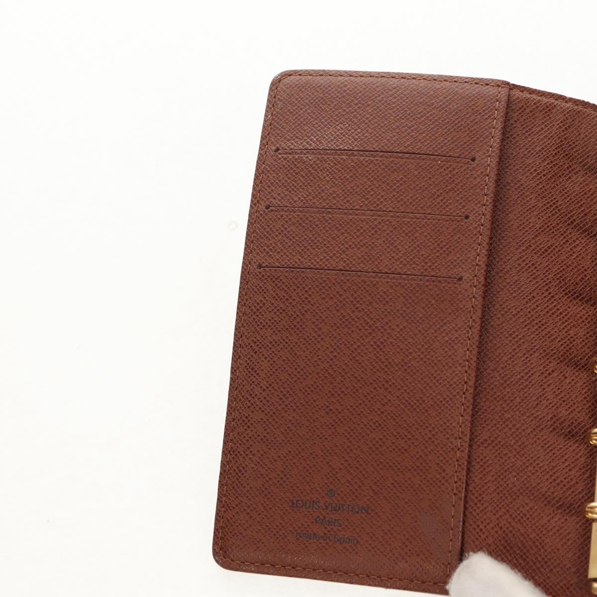 LOUIS VUITTON Monogram Panda Agenda PM Day Planner Cover R20011 LV Auth 154941V