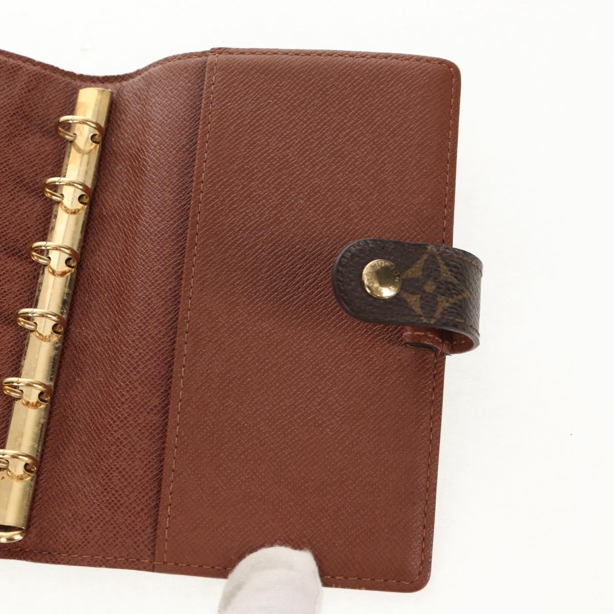 LOUIS VUITTON Monogram Panda Agenda PM Day Planner Cover R20011 LV Auth 154941V