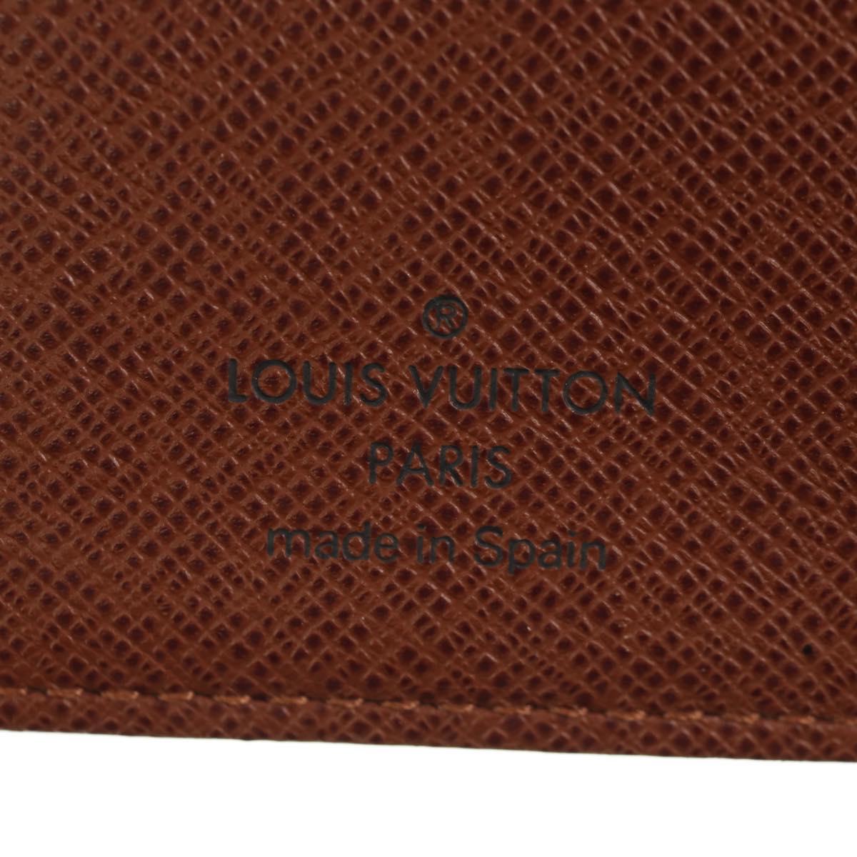 LOUIS VUITTON Monogram Panda Agenda PM Day Planner Cover R20011 LV Auth 154941V