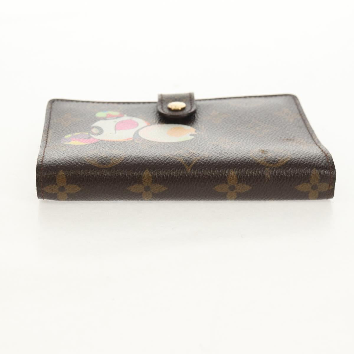 LOUIS VUITTON Monogram Panda Agenda PM Day Planner Cover R20011 LV Auth 154941V