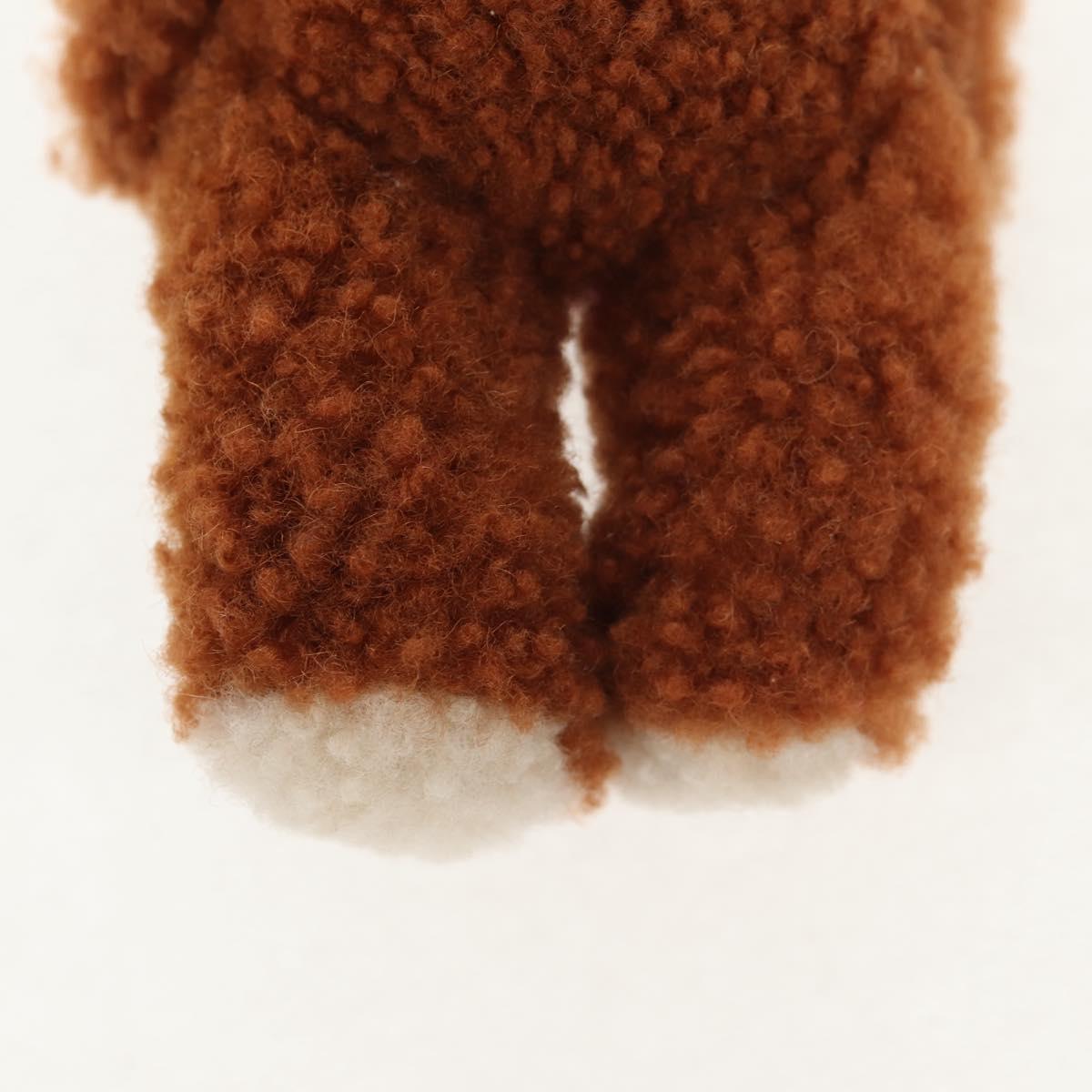 LOUIS VUITTON Porte Cles LV Teddy Bear Key Holder Mohair M69854 Auth 154944SAM