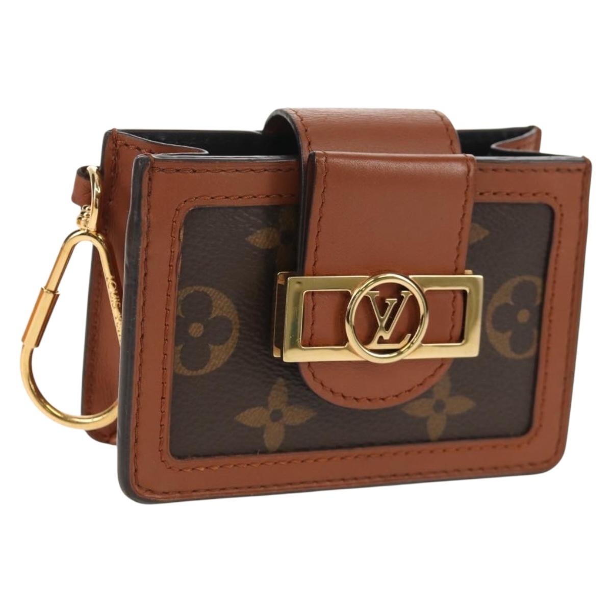 LOUIS VUITTON Monogram Dauphine Multicult Coin Purse M68751 LV Auth 154948M