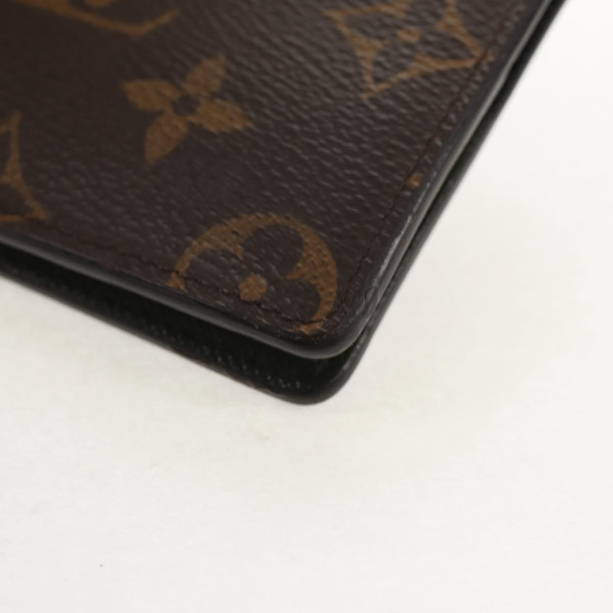 LOUIS VUITTON Monogram LV Friends Multiple Slender NM Bifold Wallet Auth 154949M