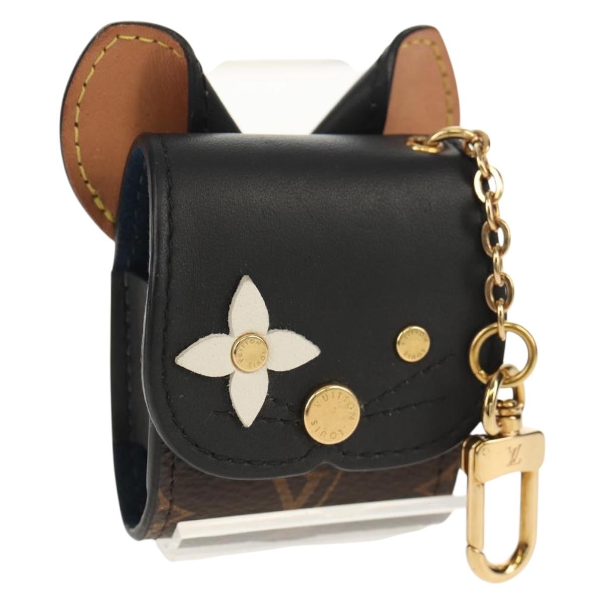 LOUIS VUITTON Monogram Etui Earphone case GI0448 LV Auth 154951M