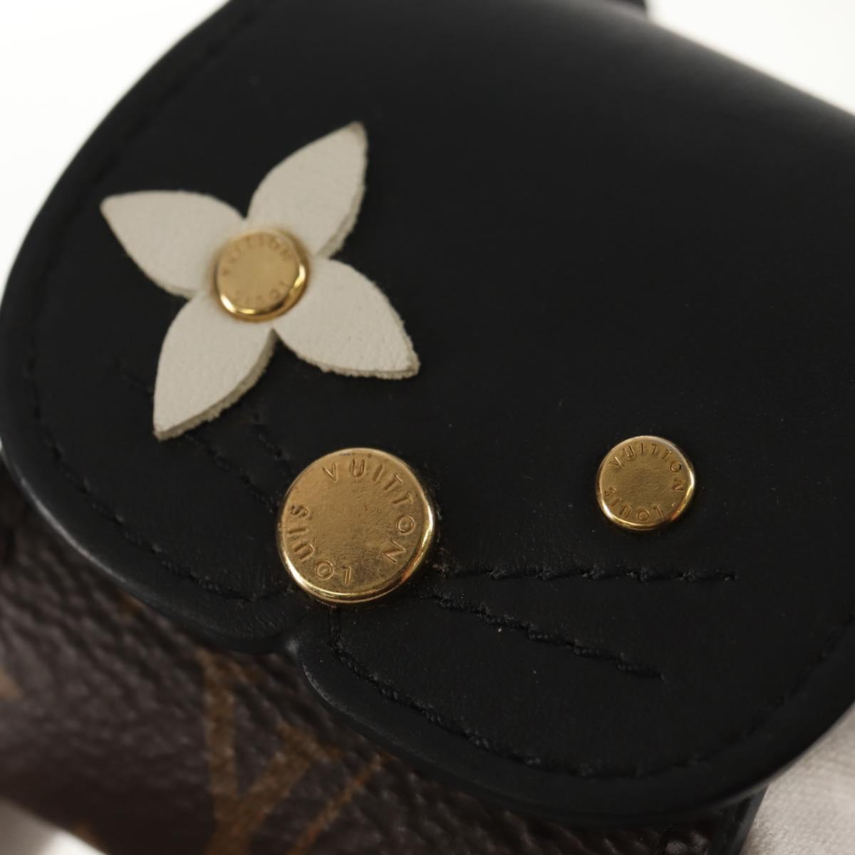 LOUIS VUITTON Monogram Etui Earphone case GI0448 LV Auth 154951M