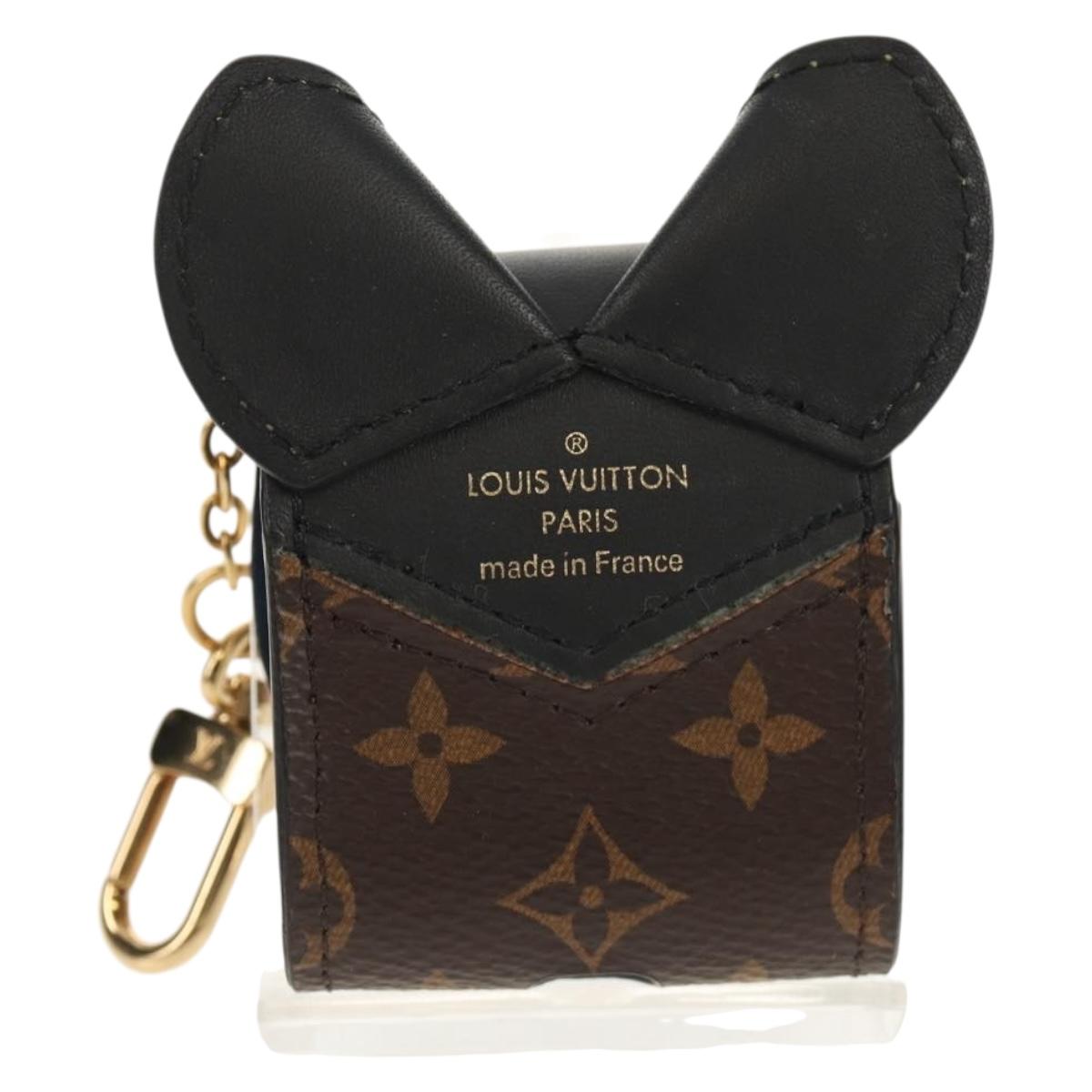 LOUIS VUITTON Monogram Etui Earphone case GI0448 LV Auth 154951M