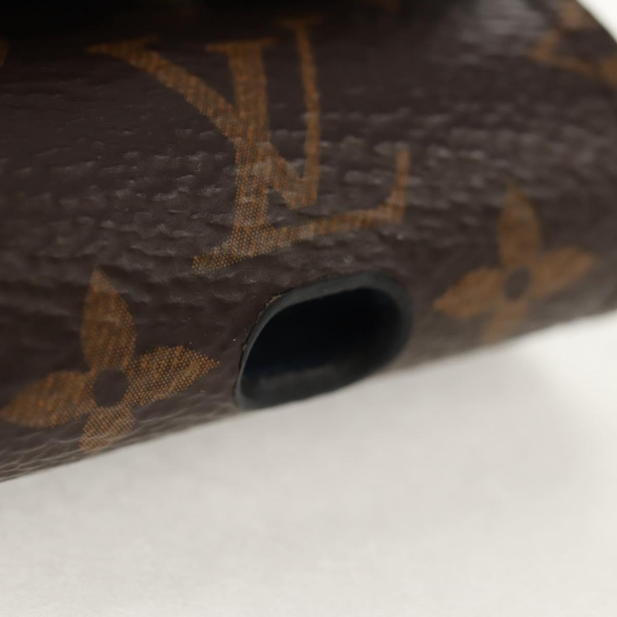 LOUIS VUITTON Monogram Etui Earphone case GI0448 LV Auth 154951M