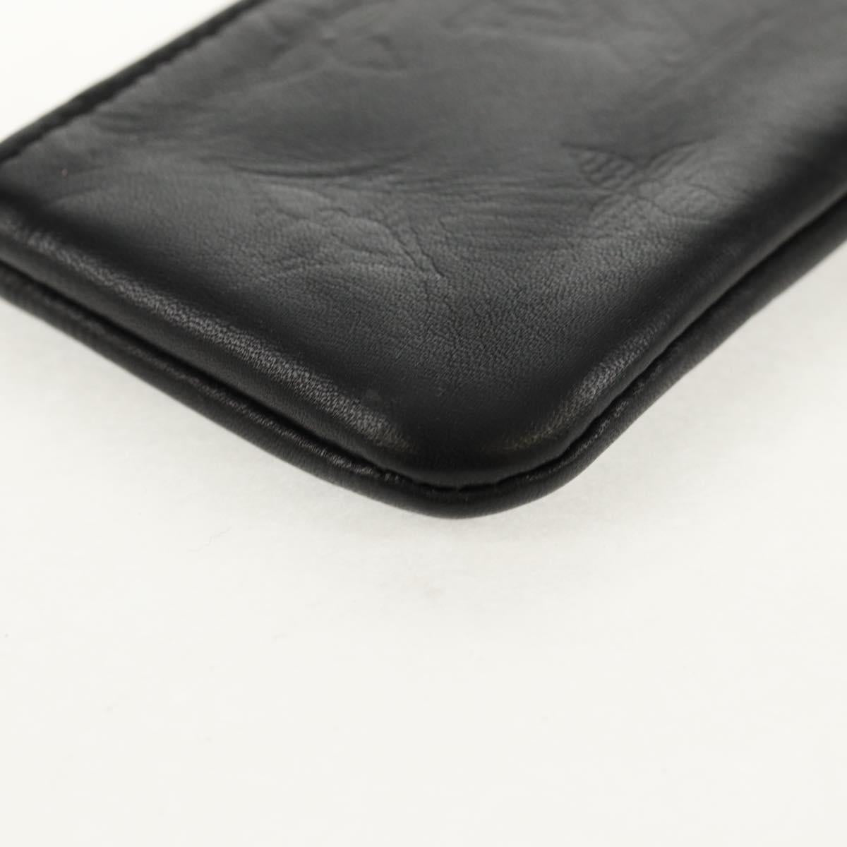 LOUIS VUITTON Monogram Shadow Duo Messenger Pouch Black LV Auth 154952V