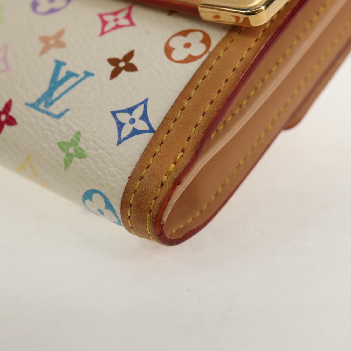 LOUIS VUITTON Multicolor Porte Monnaie Billets Cartes Credit M92983 Auth 154954V