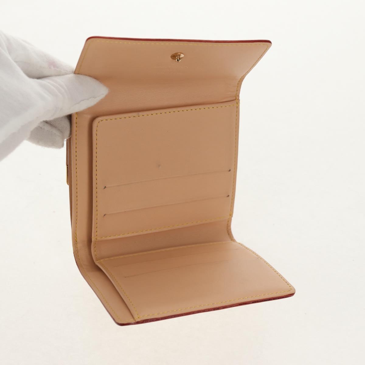 LOUIS VUITTON Multicolor Porte Monnaie Billets Cartes Credit M92983 Auth 154954V