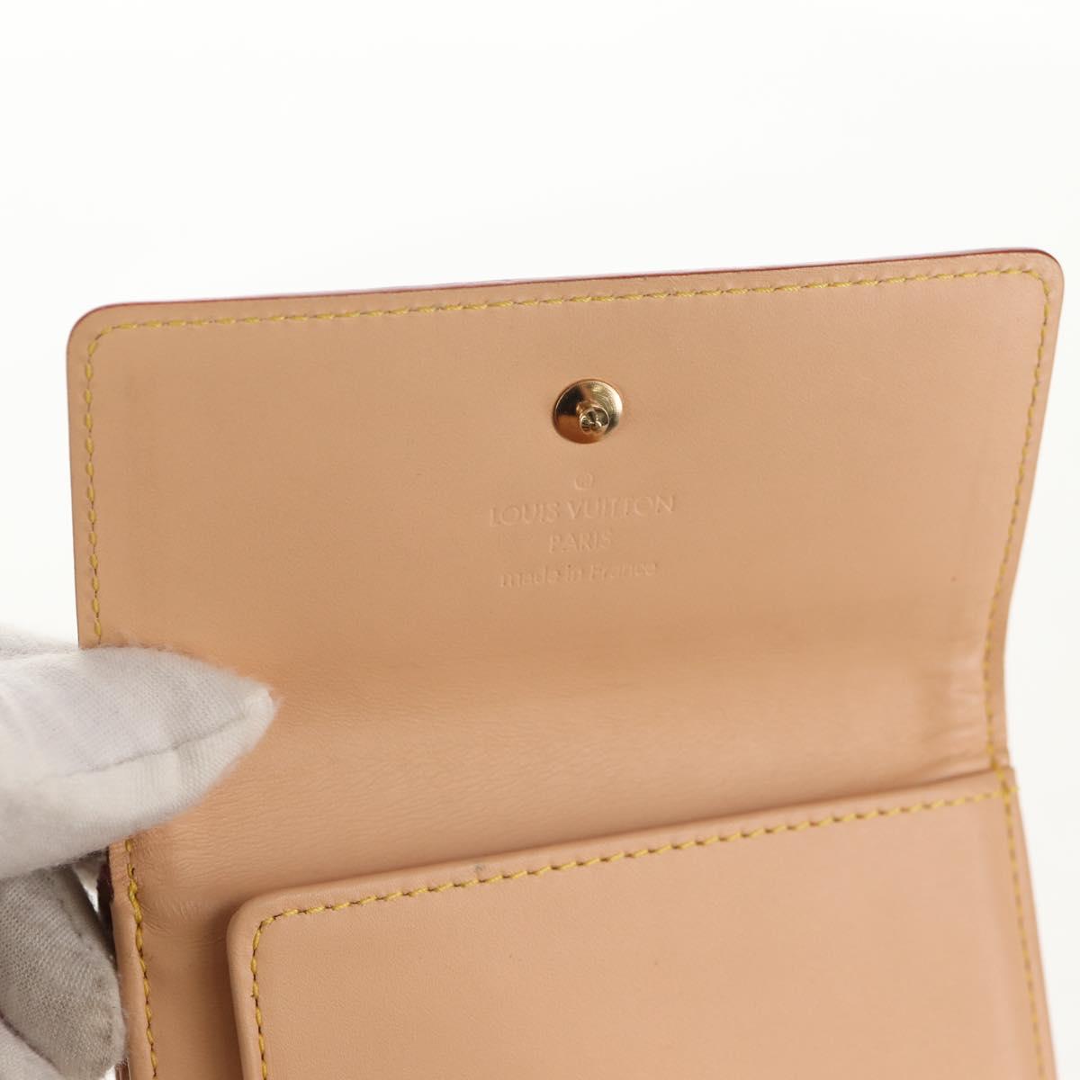 LOUIS VUITTON Multicolor Porte Monnaie Billets Cartes Credit M92983 Auth 154954V