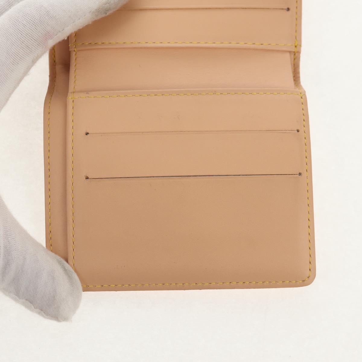 LOUIS VUITTON Multicolor Porte Monnaie Billets Cartes Credit M92983 Auth 154954V