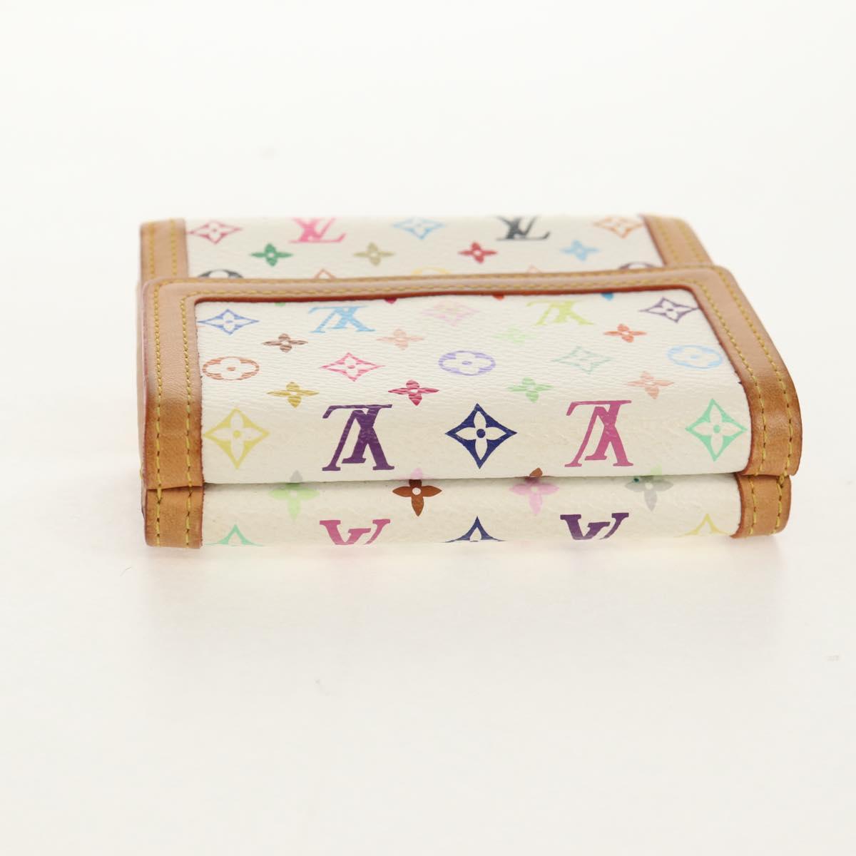 LOUIS VUITTON Multicolor Porte Monnaie Billets Cartes Credit M92983 Auth 154954V