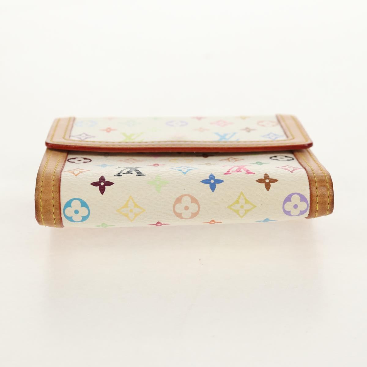 LOUIS VUITTON Multicolor Porte Monnaie Billets Cartes Credit M92983 Auth 154954V