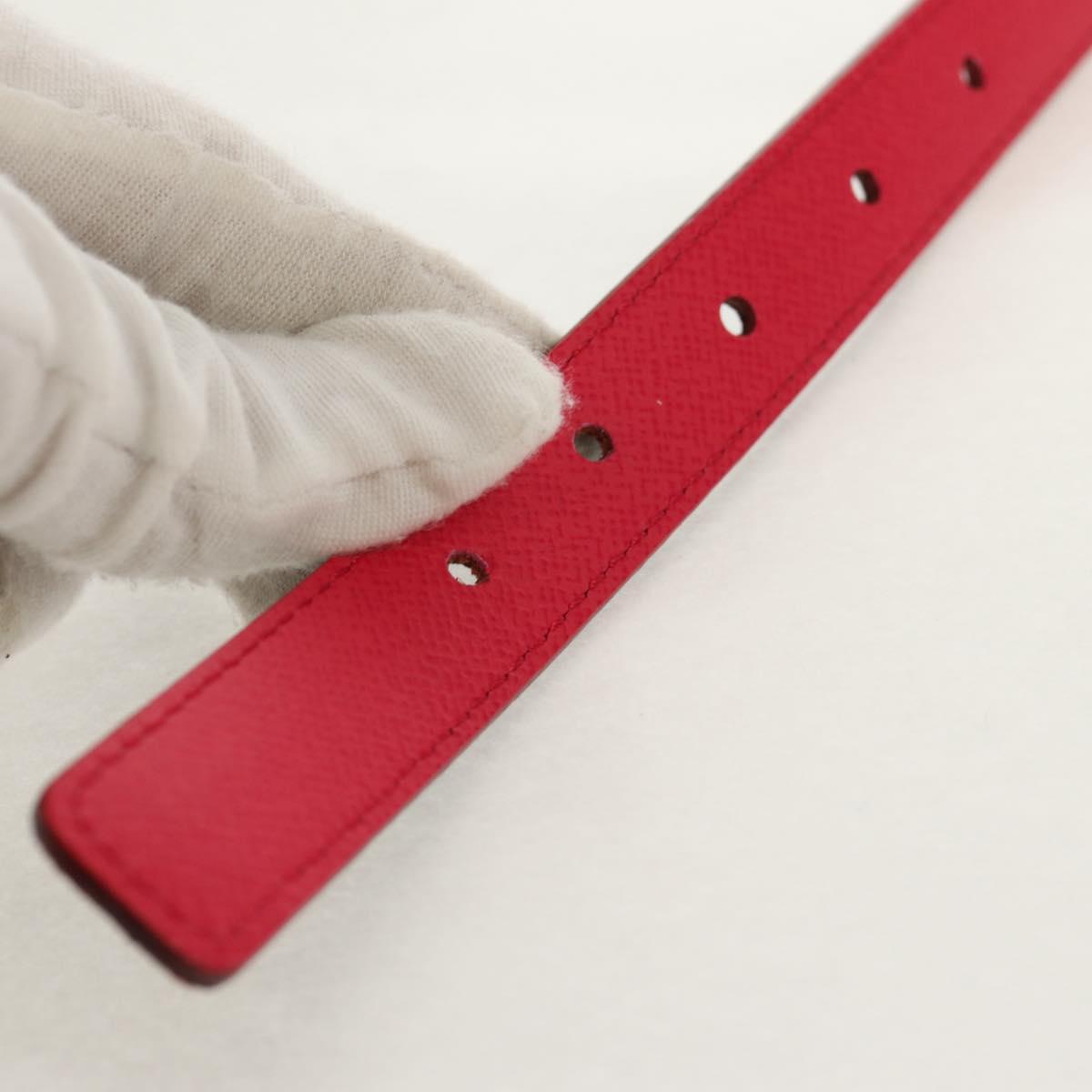 LOUIS VUITTON Multicolor Ceinture LV Printed Initials Belt M9631 LV Auth 154955V