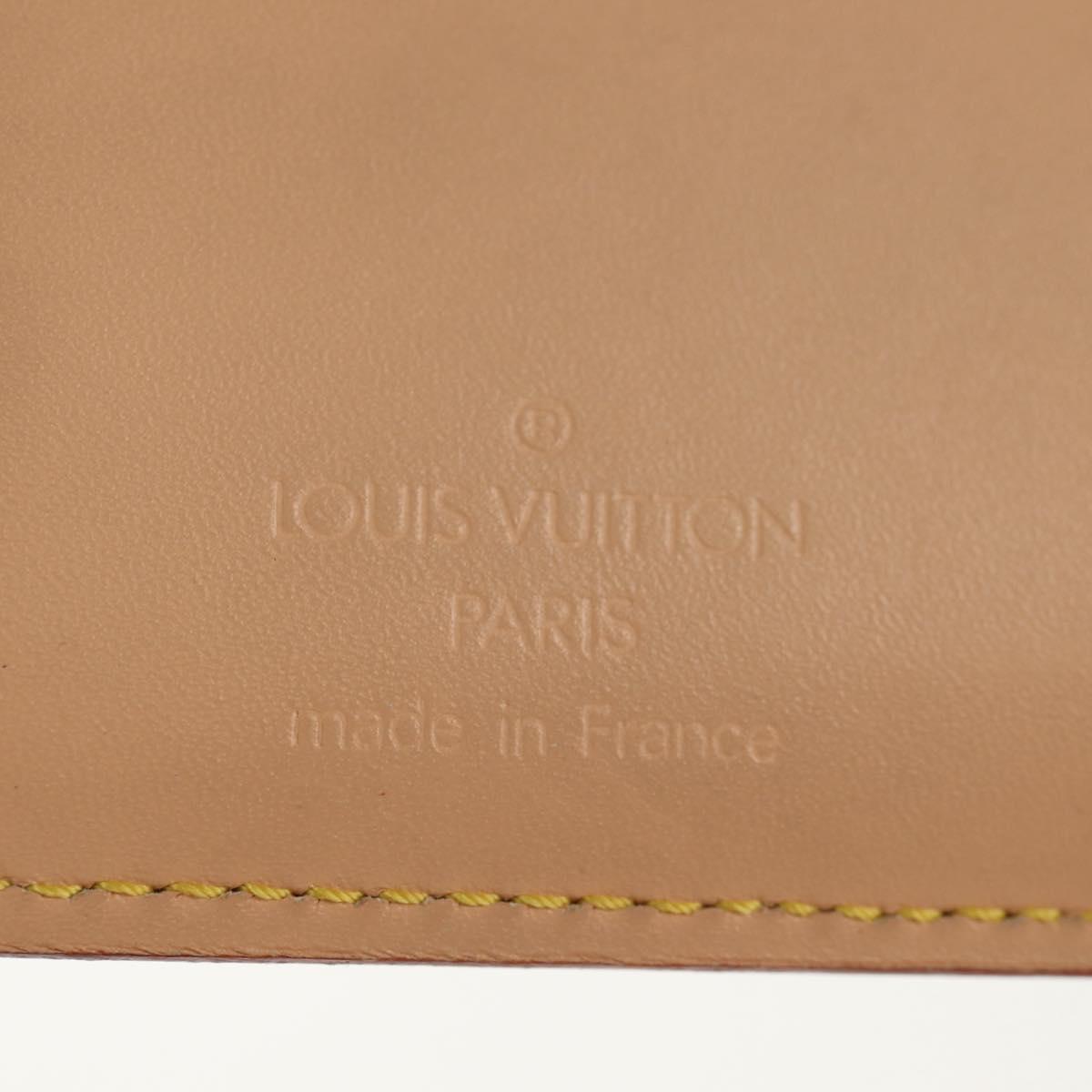 LOUIS VUITTON Multicolor Porte Monnaie Viennois Wallet White M92987 Auth 154956V