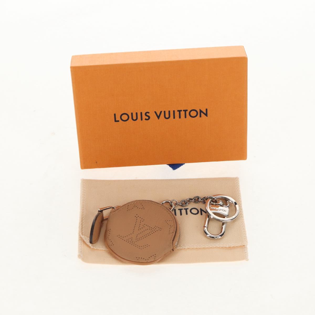 LOUIS VUITTON Mahina Porte Cles Flight Mode Pouch Charm M00542 LV Auth 154957M