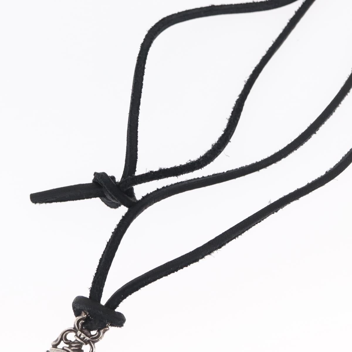 Chrome Hearts Dagger Pendant Necklace Ag925 Silver Auth 154958M