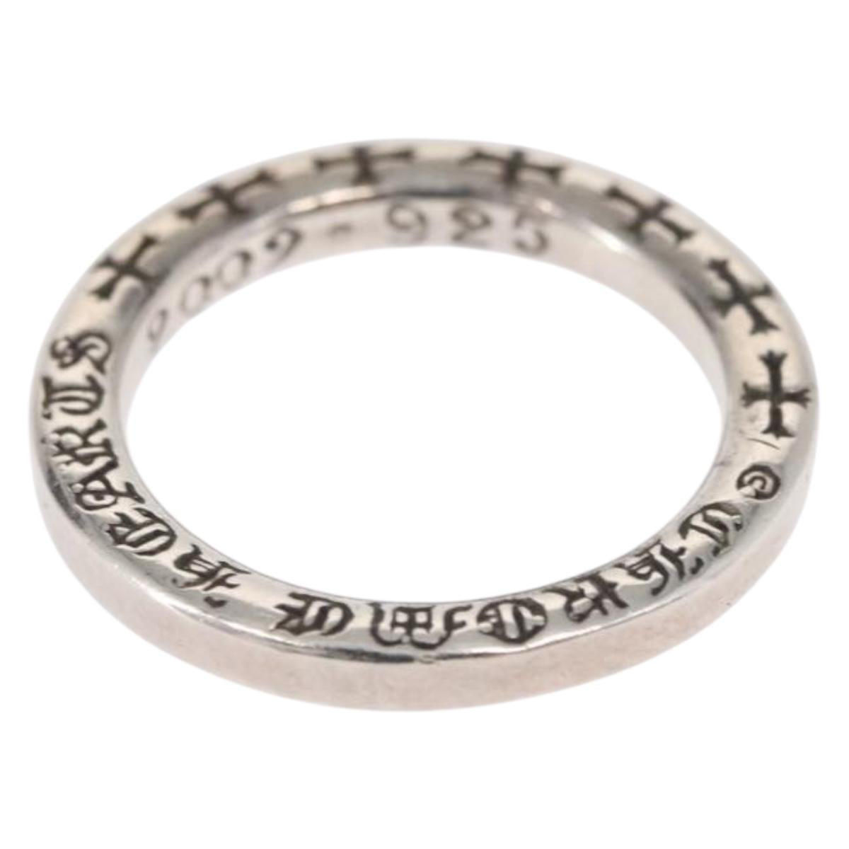 Chrome Hearts NTFL Ring Ag925 Silver Auth 154963M