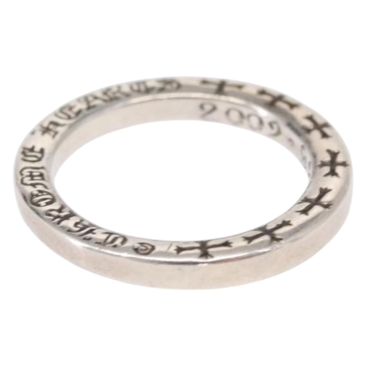 Chrome Hearts NTFL Ring Ag925 Silver Auth 154963M