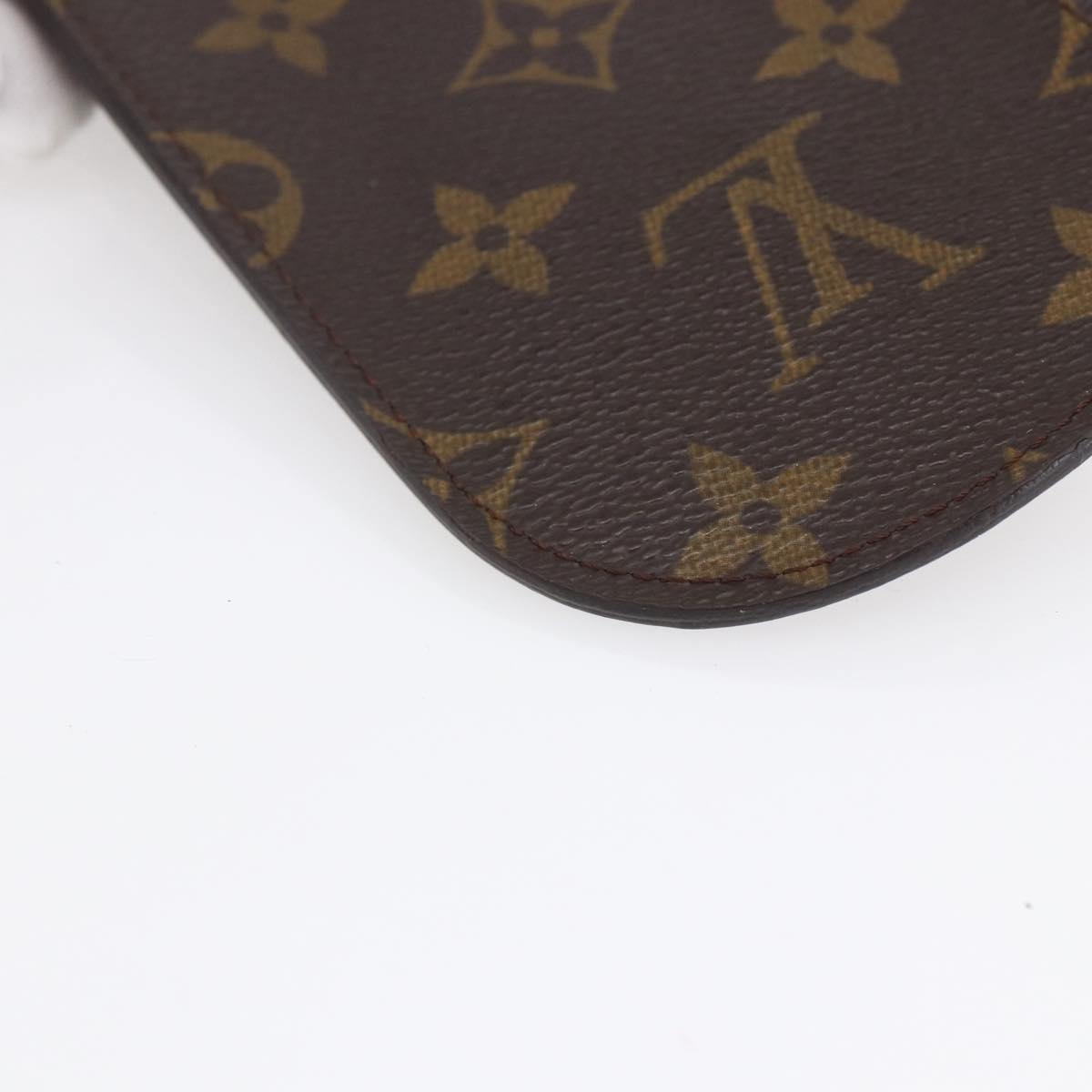 LOUIS VUITTON Monogram Etui Lunette Rabat Glasses Case M62970 LV Auth 154967