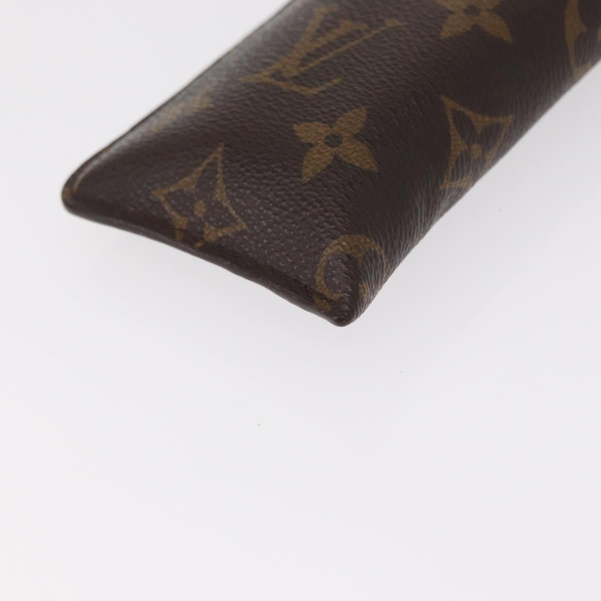 LOUIS VUITTON Monogram Etui Lunette PM Glasses Case M66545 LV Auth 154969